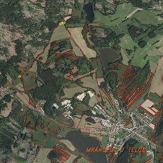 Prodej zemědělské půdy 2398 m&sup2; Mrákotín