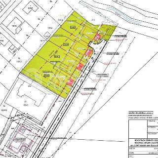 Prodej stavební parcely 1054 m² Miskovice