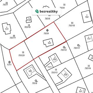 Prodej stavební parcely 996 m&sup2; Nenačovice