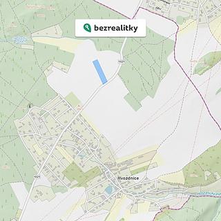 Prodej zemědělské půdy 7173 m&sup2; Hvozdnice