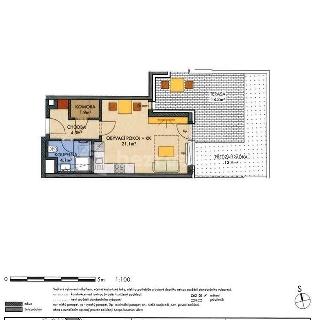 Prodej bytu 1+kk a garsoniéry 32 m² Praha, Huppnerova