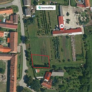 Prodej stavební parcely 840 m&sup2; Protivín