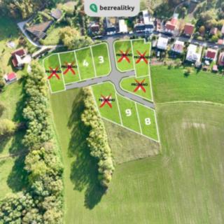 Prodej stavební parcely 806 m² Blevice, 