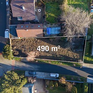 Prodej stavební parcely 490 m&sup2; Líbeznice