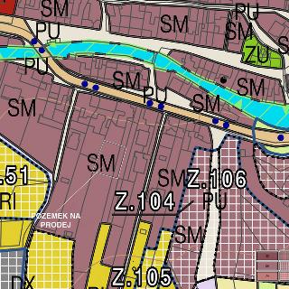 Prodej stavební parcely 615 m² Boskovice