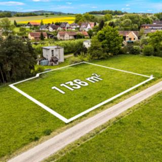 Prodej stavební parcely 1136 m² Týnec nad Sázavou