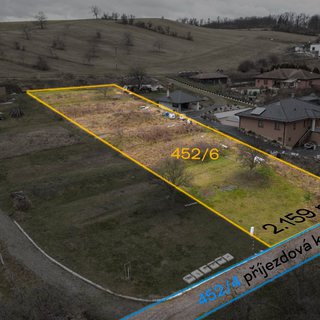 Prodej stavební parcely 2159 m² Čučice