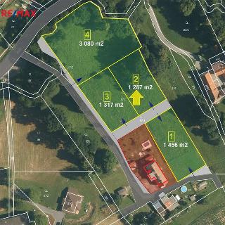 Prodej stavební parcely 1 287 m²