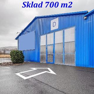 Pronájem skladu 700 m² Osov