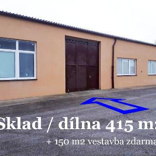 Pronájem skladu 415 m² Praha, Novosibřinská