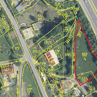 Prodej stavební parcely 1683 m&sup2; Jeřmanice