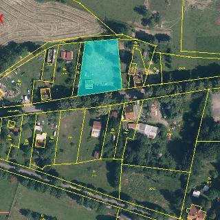 Prodej stavební parcely 1 734 m² Nové Město pod Smrkem