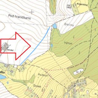 Prodej stavební parcely 3 406 m² Svatý Jan nad Malší