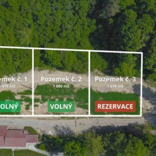 Prodej stavební parcely 1 080 m² Třebíč Sokolí