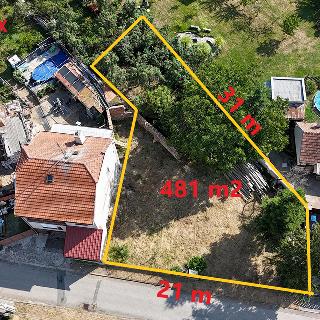 Prodej stavební parcely 481 m² Hrotovice