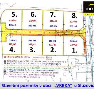 Prodej stavební parcely 826 m² Opava, 