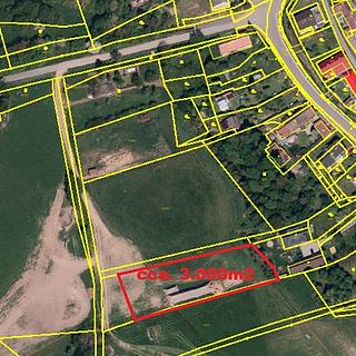 Prodej stavební parcely 2999 m&sup2; Staré Heřminovy