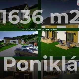 Prodej stavební parcely 1 636 m² Poniklá, Poniklá