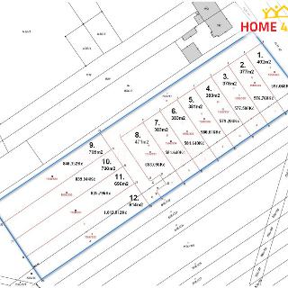 Prodej stavební parcely 700 m² Tlumačov, Dolní