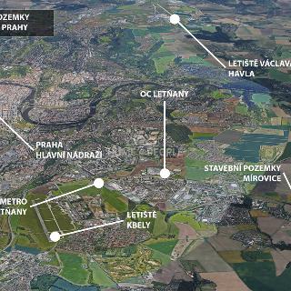 Prodej stavební parcely 1 000 m² Veleň, Mírovice