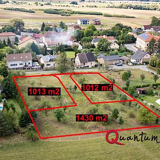 Prodej stavební parcely 1012 m² Svinaře