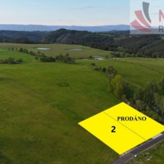 Prodej stavební parcely 1850 m² Stanovice