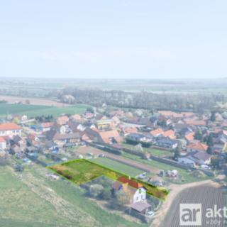 Prodej stavební parcely 1143 m² Vraňany