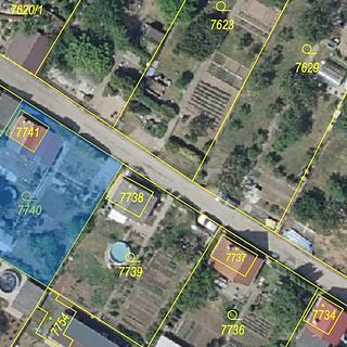 Prodej zahrady 491 m&sup2; Most