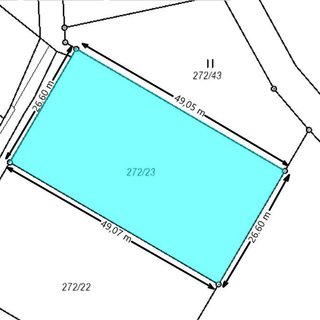 Prodej stavební parcely 1305 m² Modlany