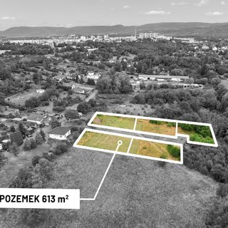 Prodej stavební parcely 613 m² Teplice, Potoční