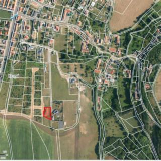 Prodej stavební parcely 958 m² Krupá
