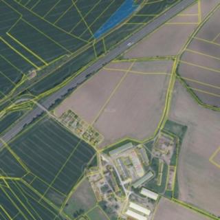 Prodej zemědělské půdy 1543 m&sup2; Mnichovo Hradiště