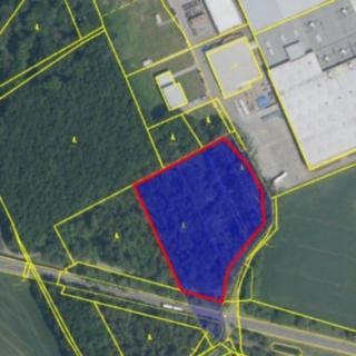Prodej komerčního pozemku 9493 m&sup2; Mnichovo Hradiště