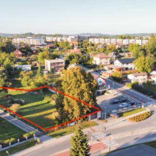 Prodej stavební parcely 1632 m&sup2; Humpolec