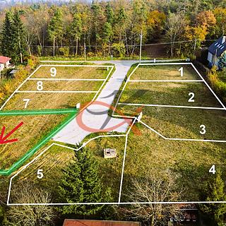 Prodej stavební parcely 417 m&sup2; Mostkovice