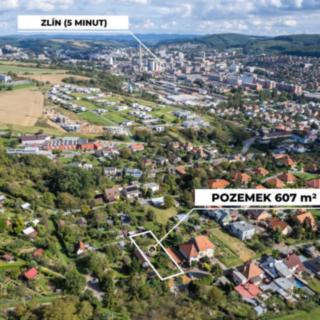 Prodej stavební parcely 607 m² Zlín