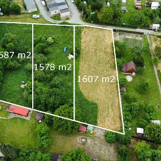 Prodej stavební parcely 1 607 m² Suchdol nad Odrou, Na zahrádkách