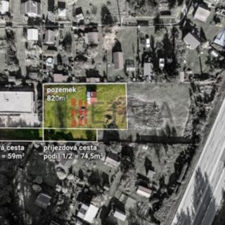 Prodej stavební parcely 953 m² Boršov nad Vltavou