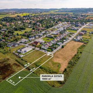 Prodej stavební parcely 1950 m² České Budějovice