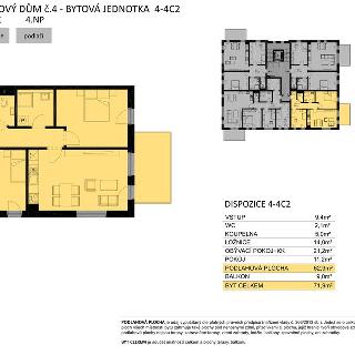 Prodej bytu 3+kk 63 m² Žďár nad Sázavou