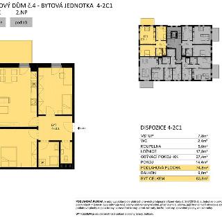 Prodej bytu 3+kk 75 m² Žďár nad Sázavou