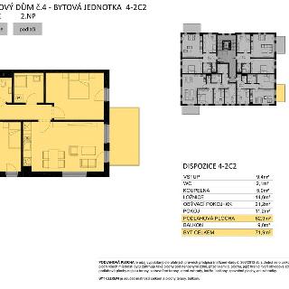 Prodej bytu 3+kk 63 m² Žďár nad Sázavou