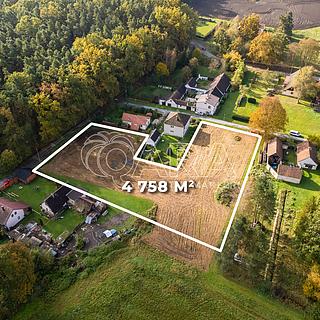 Prodej stavební parcely 4758 m&sup2; Třeboň