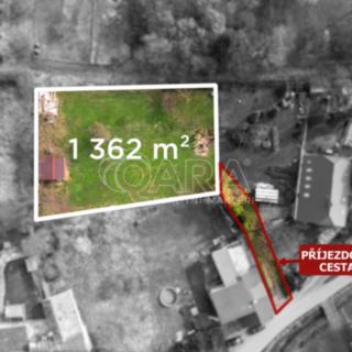 Prodej stavební parcely 1 362 m² Jistebník