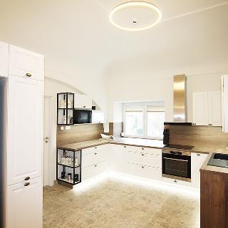 Pronájem bytu 3+kk 105 m² Velké Popovice, Farská