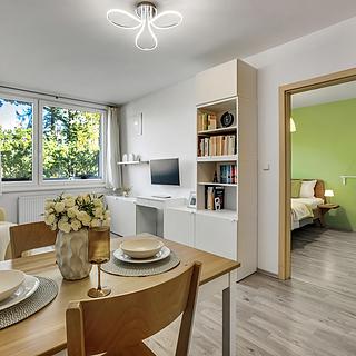 Prodej bytu 2+kk 46 m&sup2; Unhošť