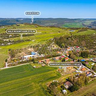 Prodej stavební parcely 1001 m&sup2; Liteň