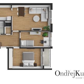 Prodej bytu 3+kk 65 m² Praha, Metodějova