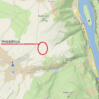 Prodej zemědělské půdy 16653 m&sup2; Hvozdnice