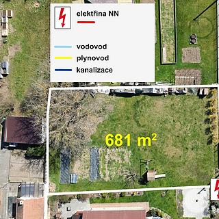 Prodej stavební parcely 681 m&sup2; Klabava
